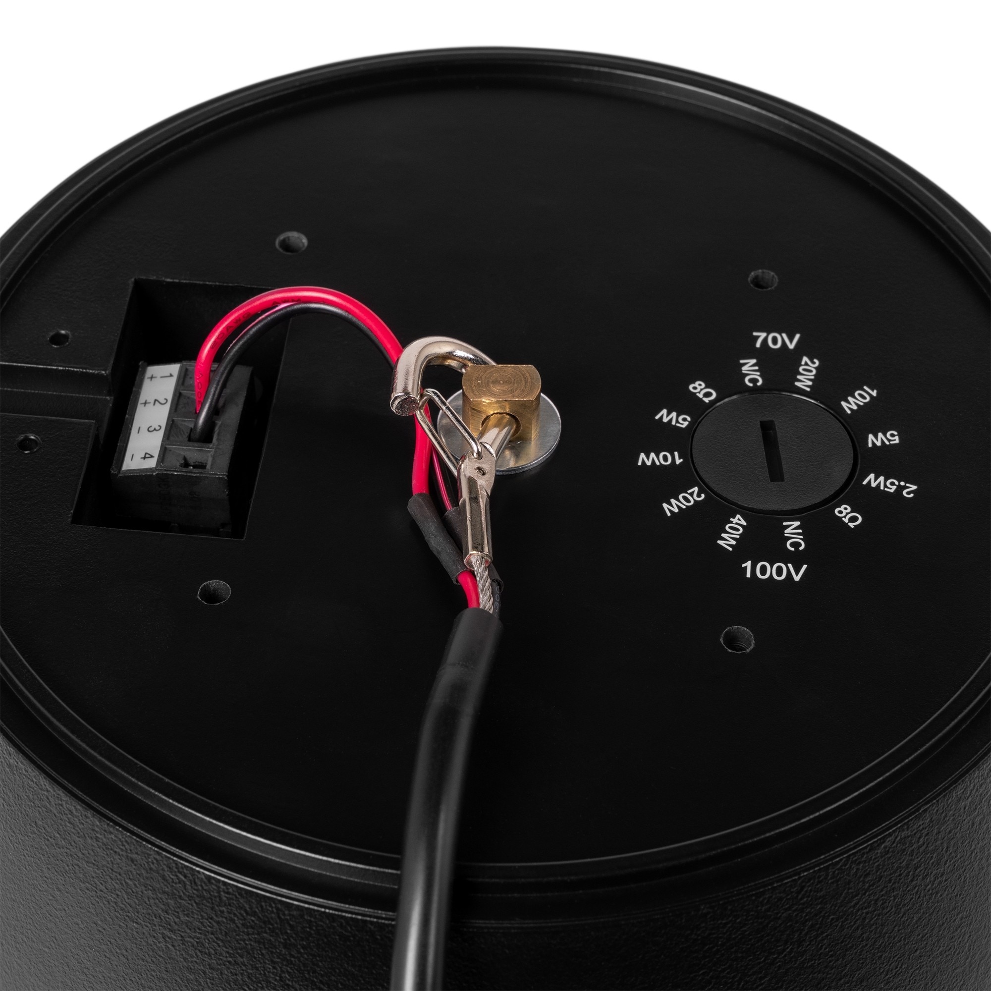 Power Dynamics Purity6B (6,5″) boxă de perete suspendată 80W, 8 Ohm/100V – Negru