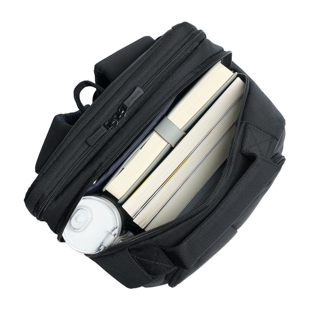 Rucsac laptop, Rivacase, 14", negru, 405x275x170mm