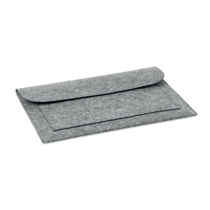 Husa laptop 15 inch, Everestus, 20IAN548, Gri, Lana, saculet si eticheta bagaj incluse