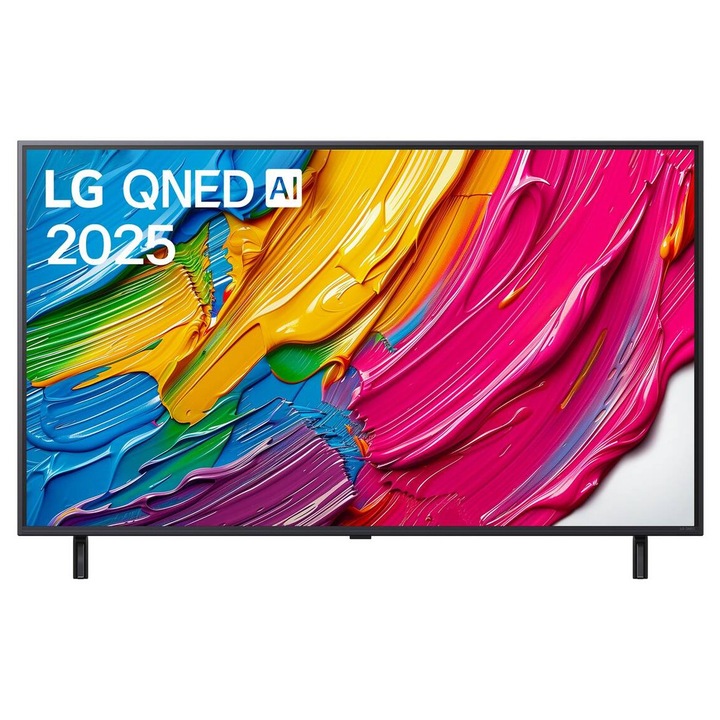 Televizor LG QNED AI 50QNED80A6A 50Inch 4K Ultra HD Wi-Fi Negru 127cm