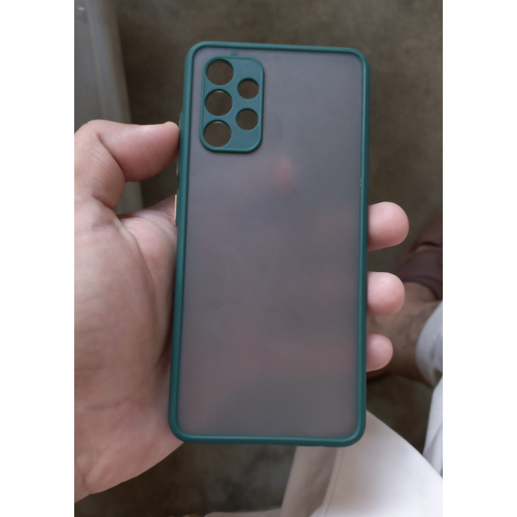 Husa Premium cu protectie la camere si finisaj mat pentru Samsung Galaxy A52 4G / A52 5G / A52s 5G, Verde inchis