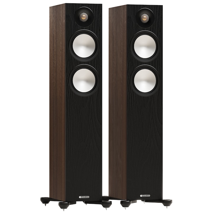 Boxe Hi-Fi Monitor Audio Bronze 300 7G, Nuc, podea, 2 boxe
