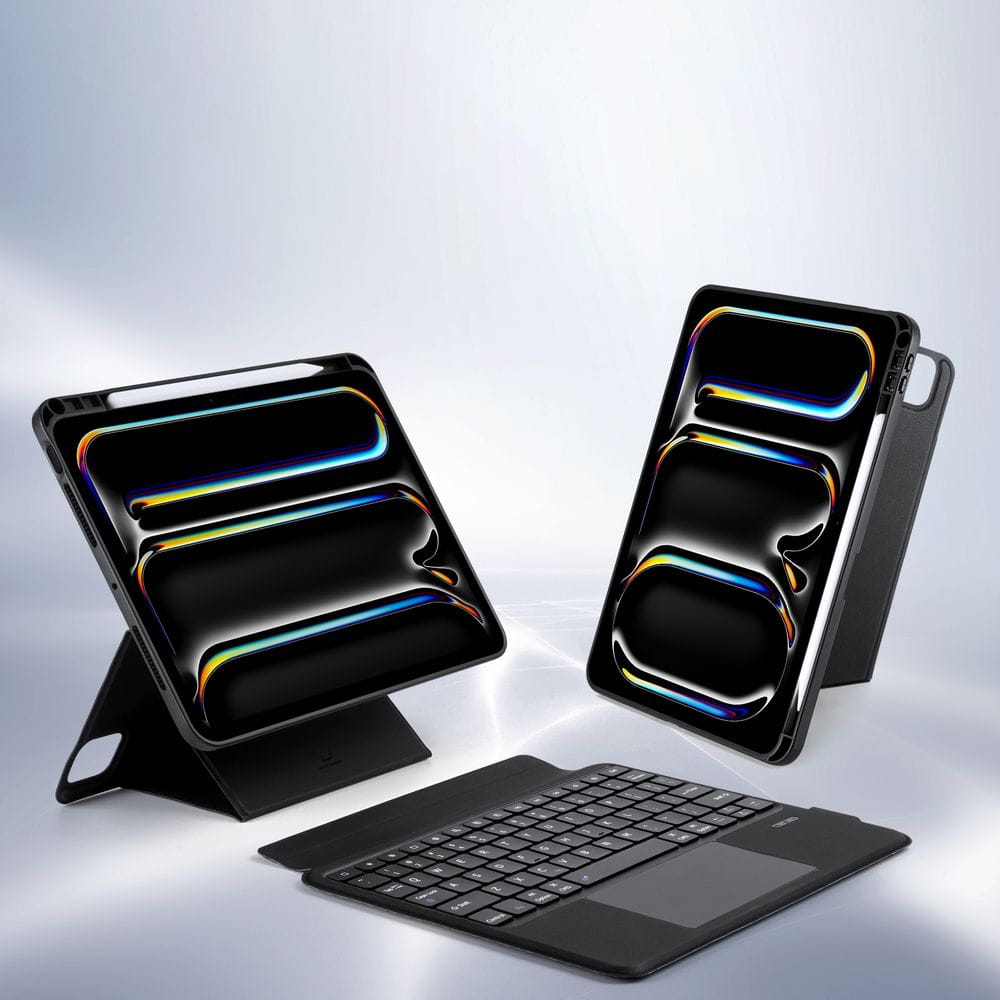 Husa Dux Ducis Bluetooth DK Series pentru iPad Pro 11 „5th gen 2024, negru