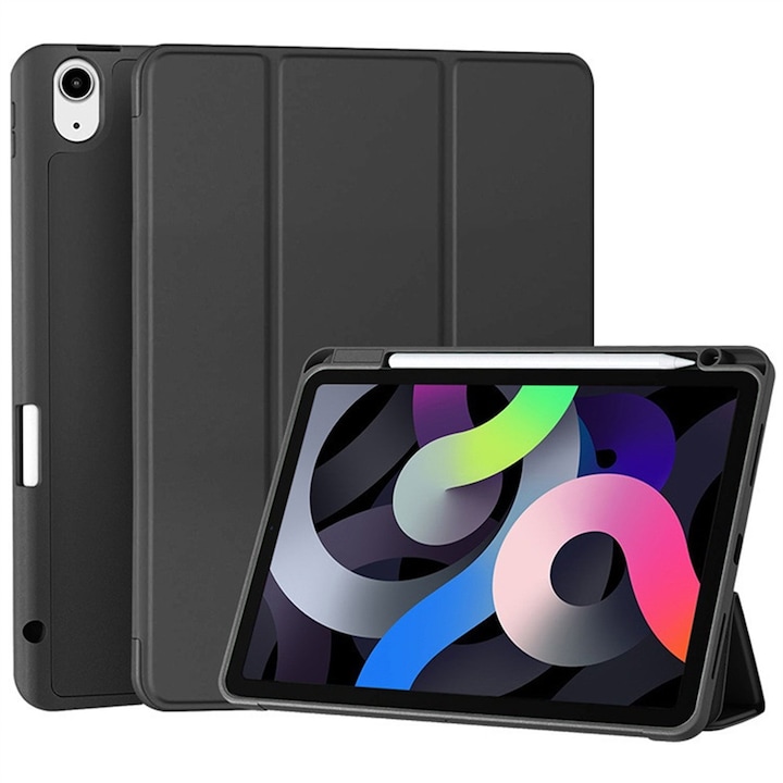 Husa pentru iPad Air 11 (2024) - Techsuit Flex Trifold - Black