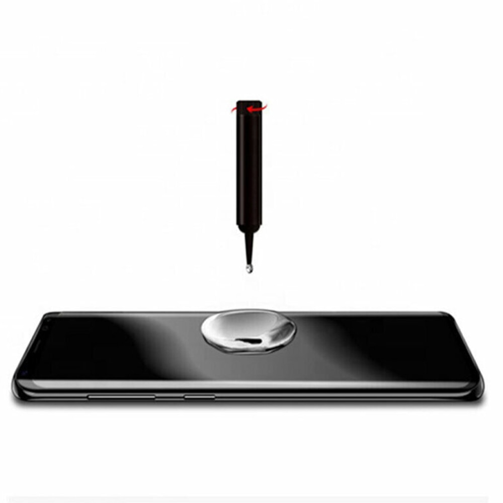 Folie ecran pentru Samsung Galaxy S23 Ultra din Sticla Securizata, Adeziv 3D UV, Protectie Completa cu Lipire pe Toata Suprafata, Protection Technology, Negru