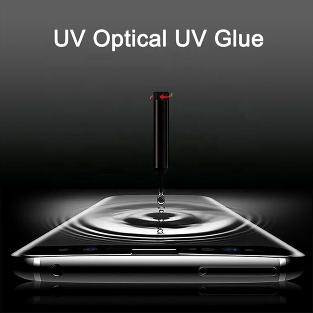 Folie ecran pentru Samsung Galaxy S23 Ultra din Sticla Securizata, Adeziv 3D UV, Protectie Completa cu Lipire pe Toata Suprafata, Protection Technology, Negru
