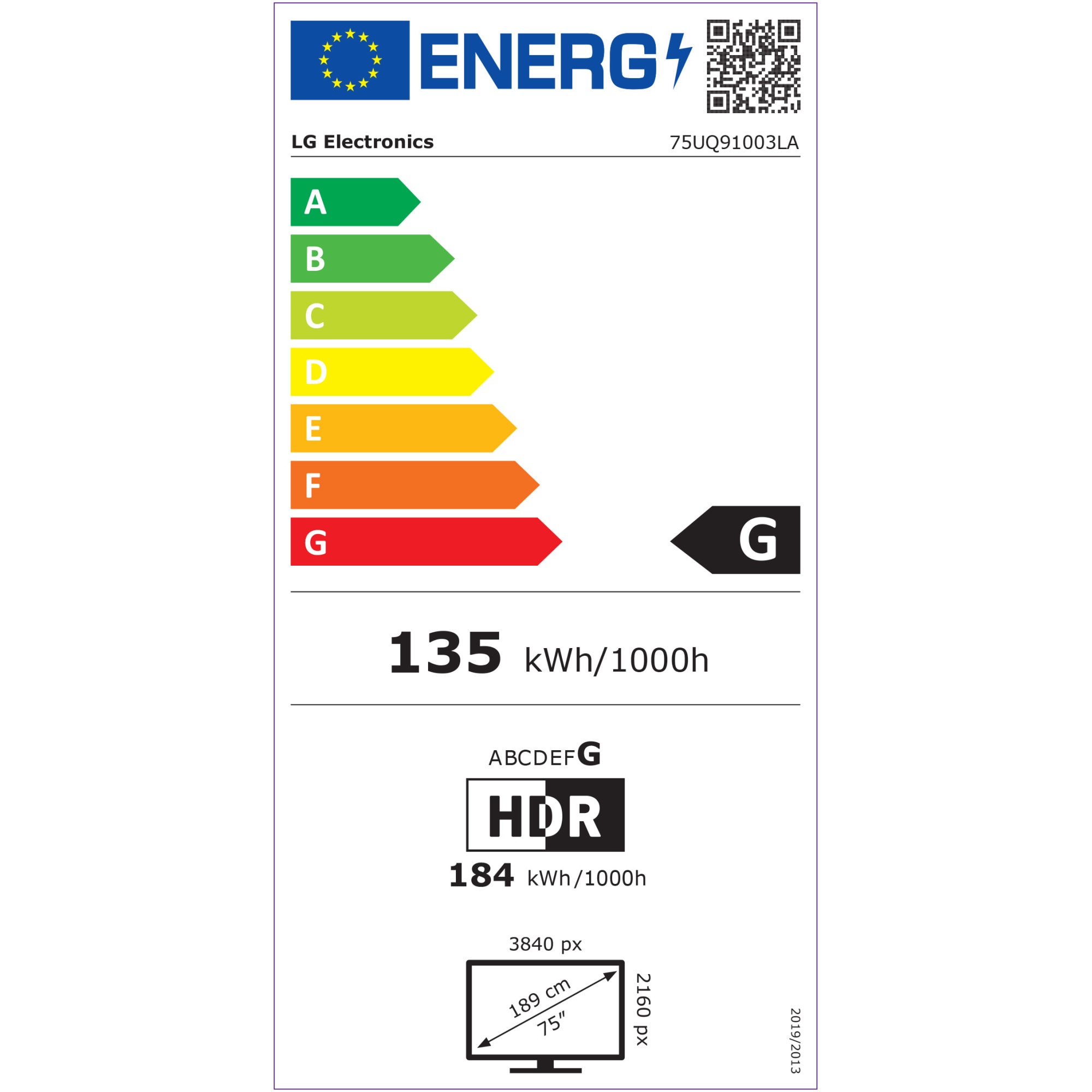Televizor LG LED 75UQ91003LA, 191 cm, Smart, 4K Ultra HD, Clasa G
