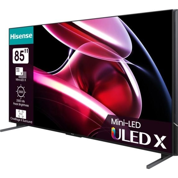 Televizor HISENSE Mini-LED ULED 85UXKQ, 216 cm, Smart, 4K Ultra HD, 144 Hz, Clasa F