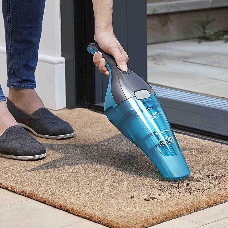 Aspirator de mana "DUSTBUSTER" umed-uscat, cu acumulator Li-Ion, 7.2 V, 1.5 Ah, WDC215WA-QW