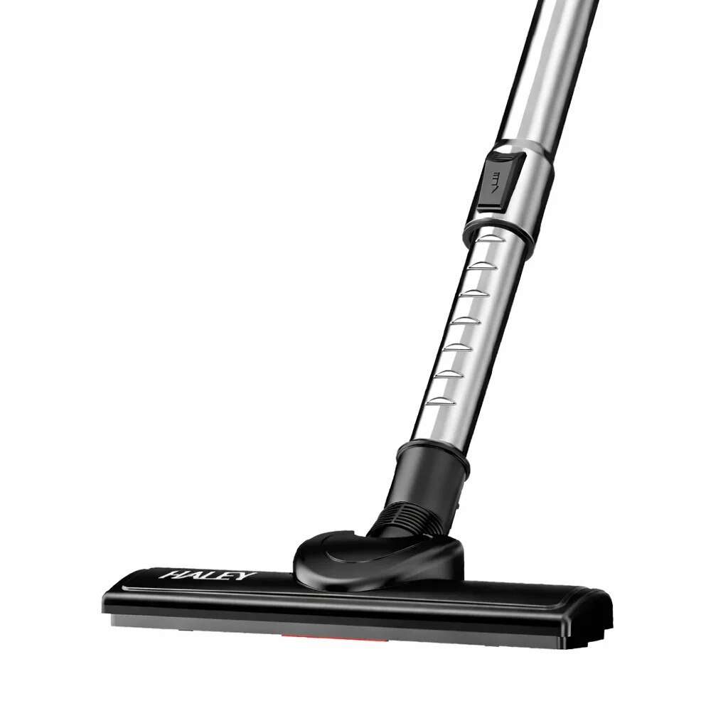 Aspirator HALEY HY-917 3000W, Fara Sac, Recipient 4L, Roșu Metalizat