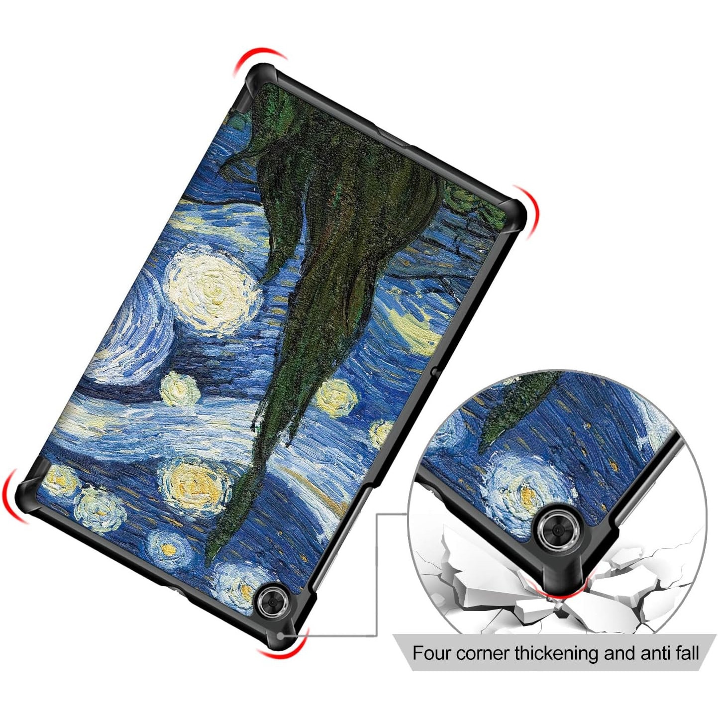 Husa Sigloo pentru tableta Lenovo Tab 10.1", slim, piele ecologica, 2025