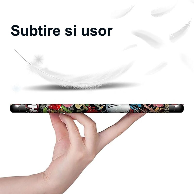 Husa protectie tableta, Compatibila cu Samsung Galaxy Tab A8 10.5", Multicolor