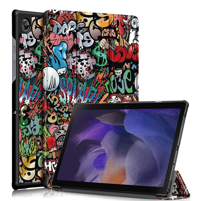 Husa protectie tableta, Compatibila cu Samsung Galaxy Tab A8 10.5", Multicolor