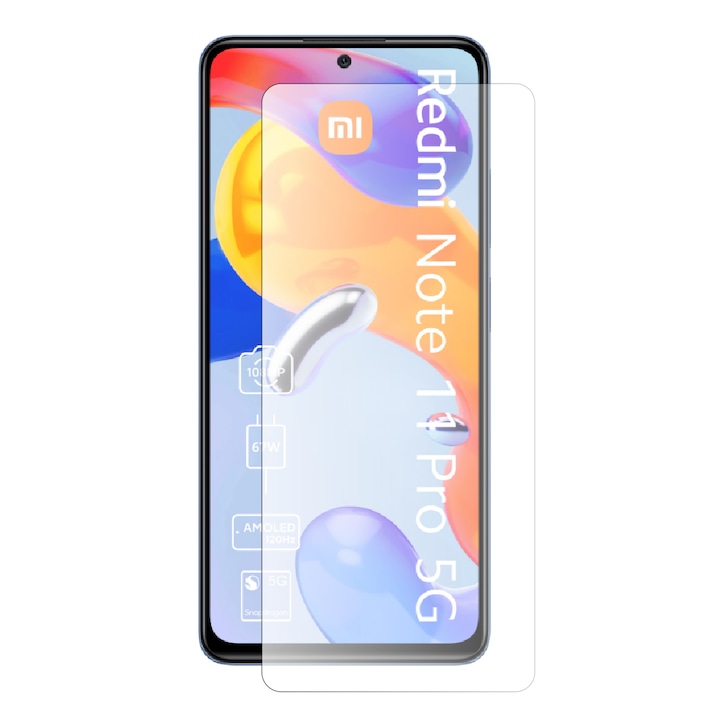 Folie Protectie Telefon Compatibila Cu Xiaomi Redmi Note 11 Pro 5G