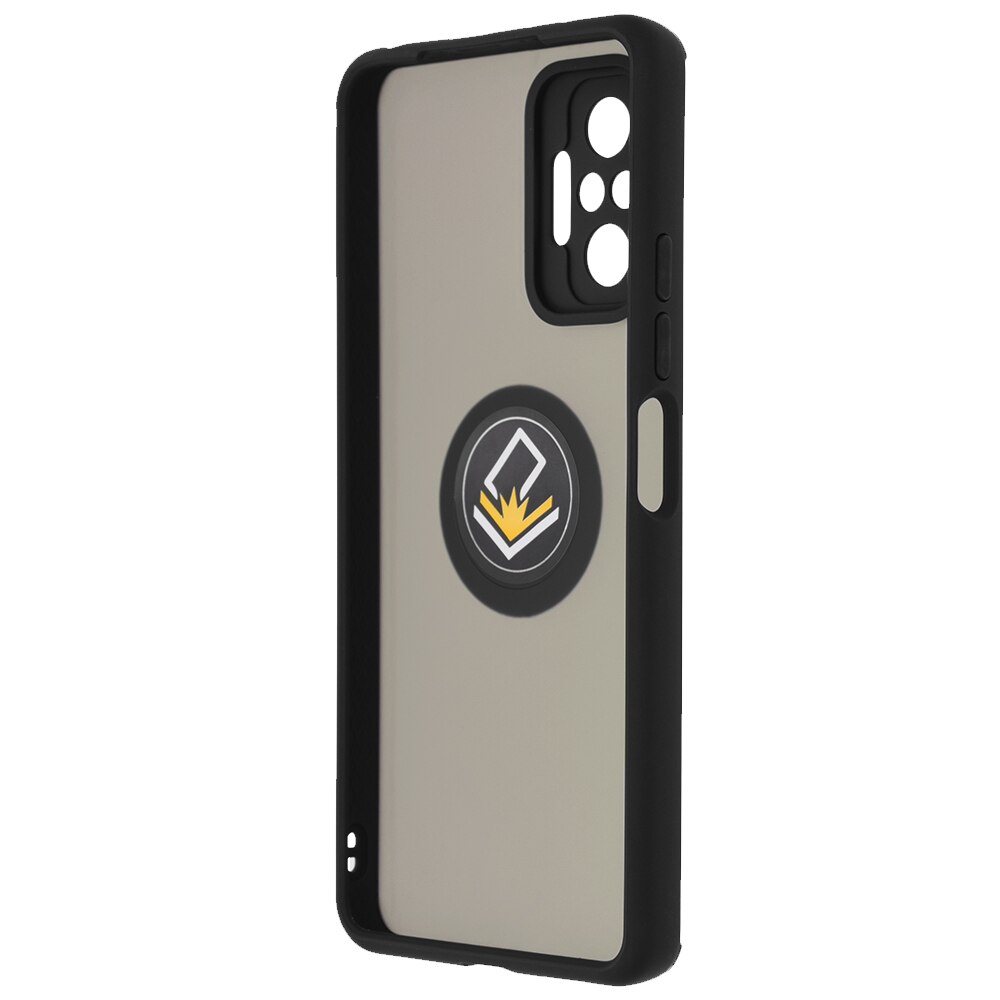 Husa pentru Xiaomi Redmi Note 10 Pro / Note 10 Pro Max, Techsuit Glinth, Black