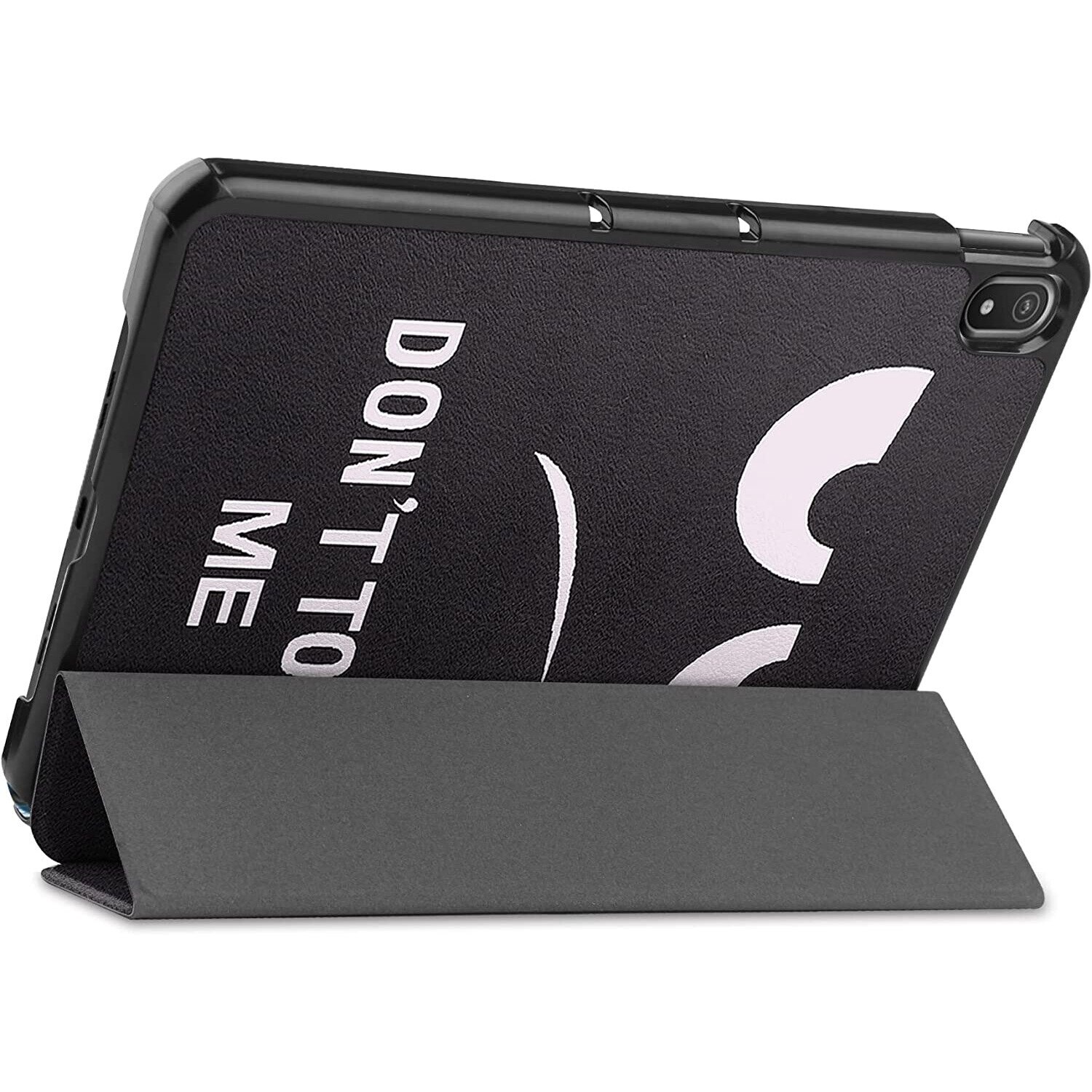 Husa Slim Sigloo, Smart Cover, Trifold, pentru tableta Lenovo Tab P11 / P11 Plus TB-J607/J606F, 11 inch, model Don't Touch Me