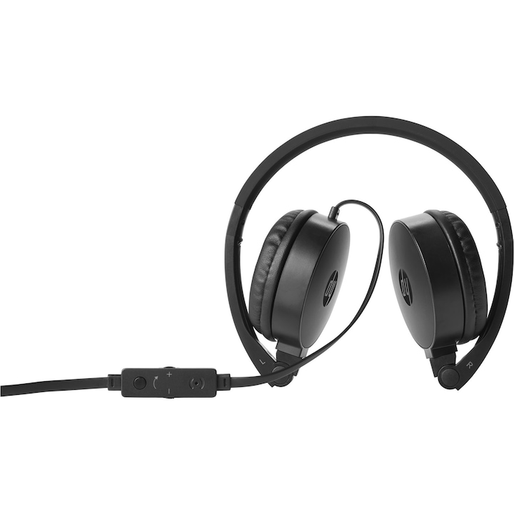 Casti audio cu banda HP H2800, Black
