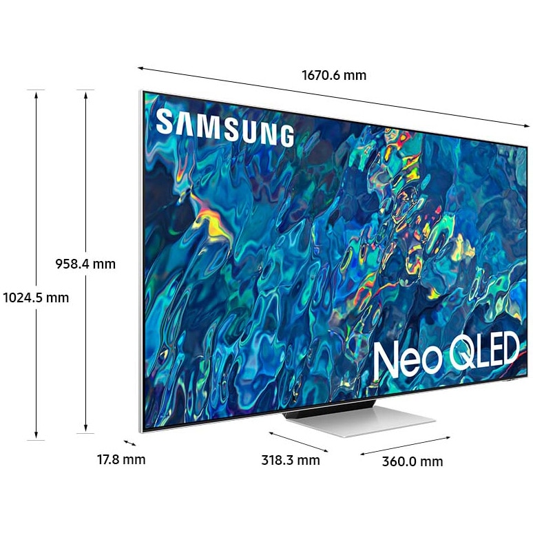 Televizor Samsung Neo QLED 75QN95B, 189 cm, Smart, 4K Ultra HD, 100Hz, Clasa F