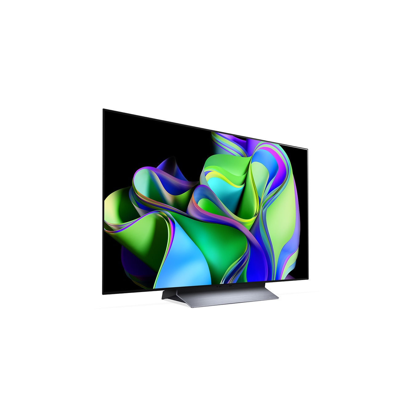 Televizor OLED LG OLED48C39LA, Smart TV 4K UHD, HDR, Control Vocal, Dolby Atmos, Dolby Vision, 120 Hz, 121 Cm, Negru