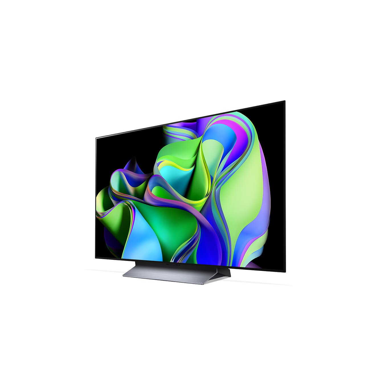 Televizor OLED LG OLED48C39LA, Smart TV 4K UHD, HDR, Control Vocal, Dolby Atmos, Dolby Vision, 120 Hz, 121 Cm, Negru