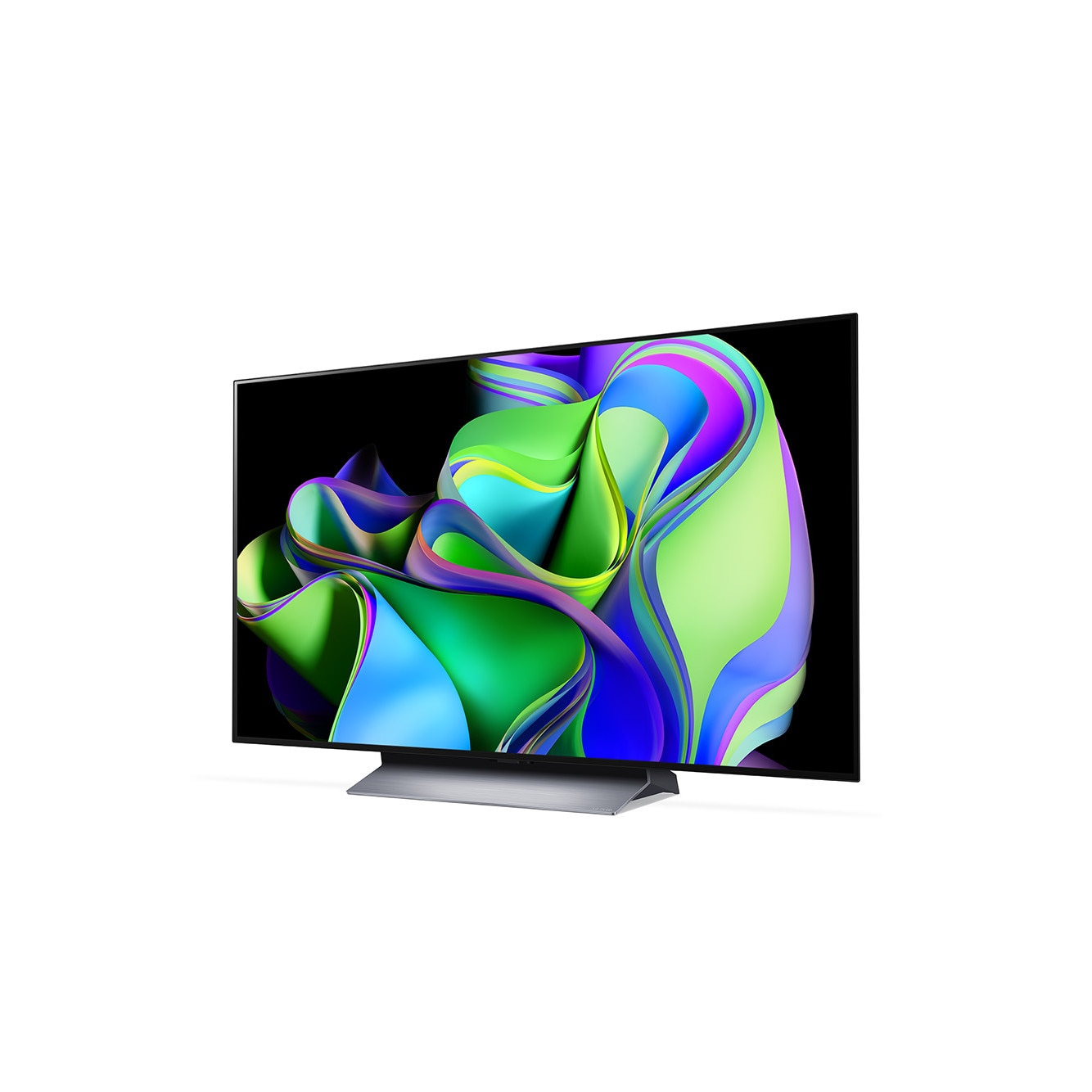 Televizor OLED LG OLED48C39LA, Smart TV 4K UHD, HDR, Control Vocal, Dolby Atmos, Dolby Vision, 120 Hz, 121 Cm, Negru