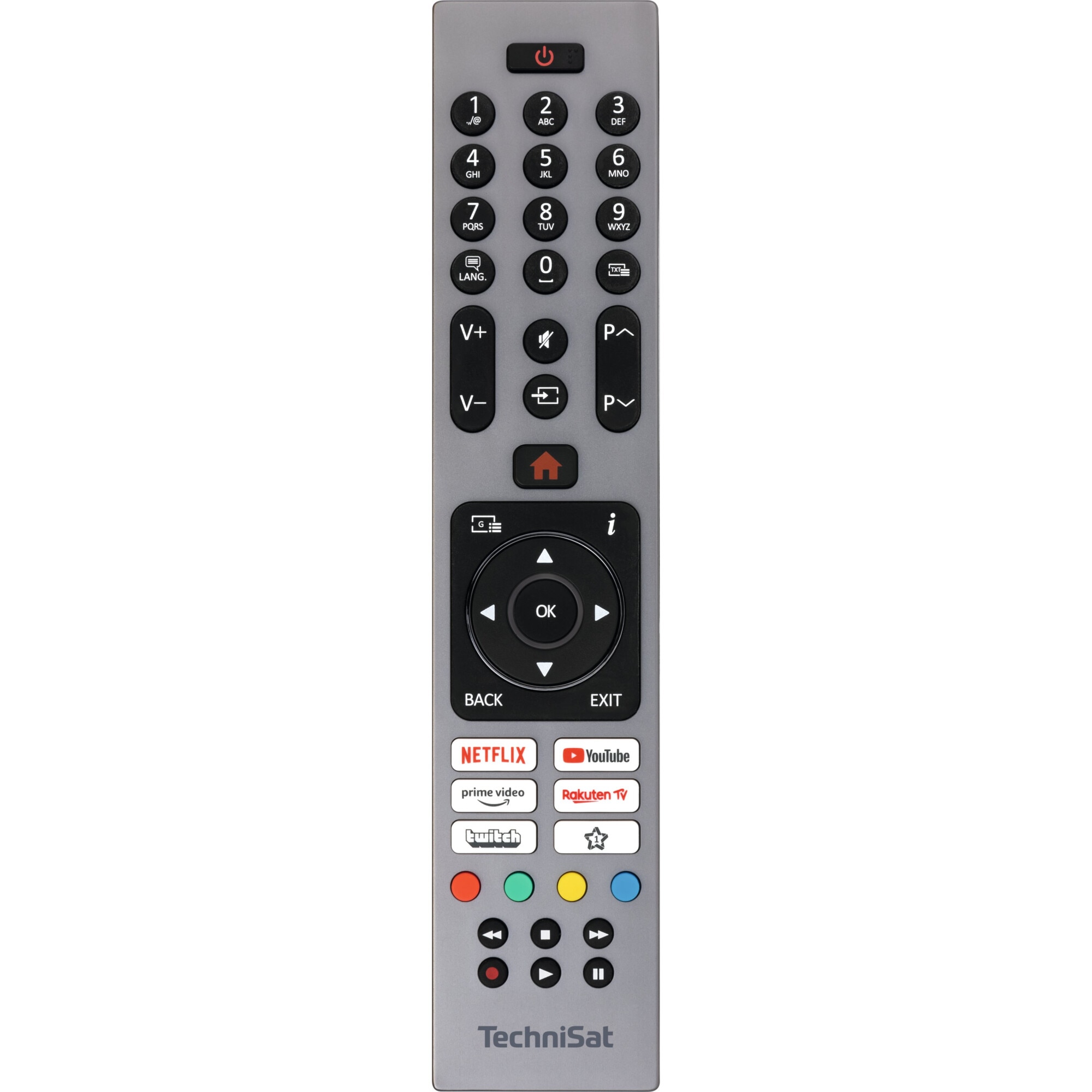 Smart TV TechniSat UHD55A, 55 inch, Wi-Fi, TimeShift, negru