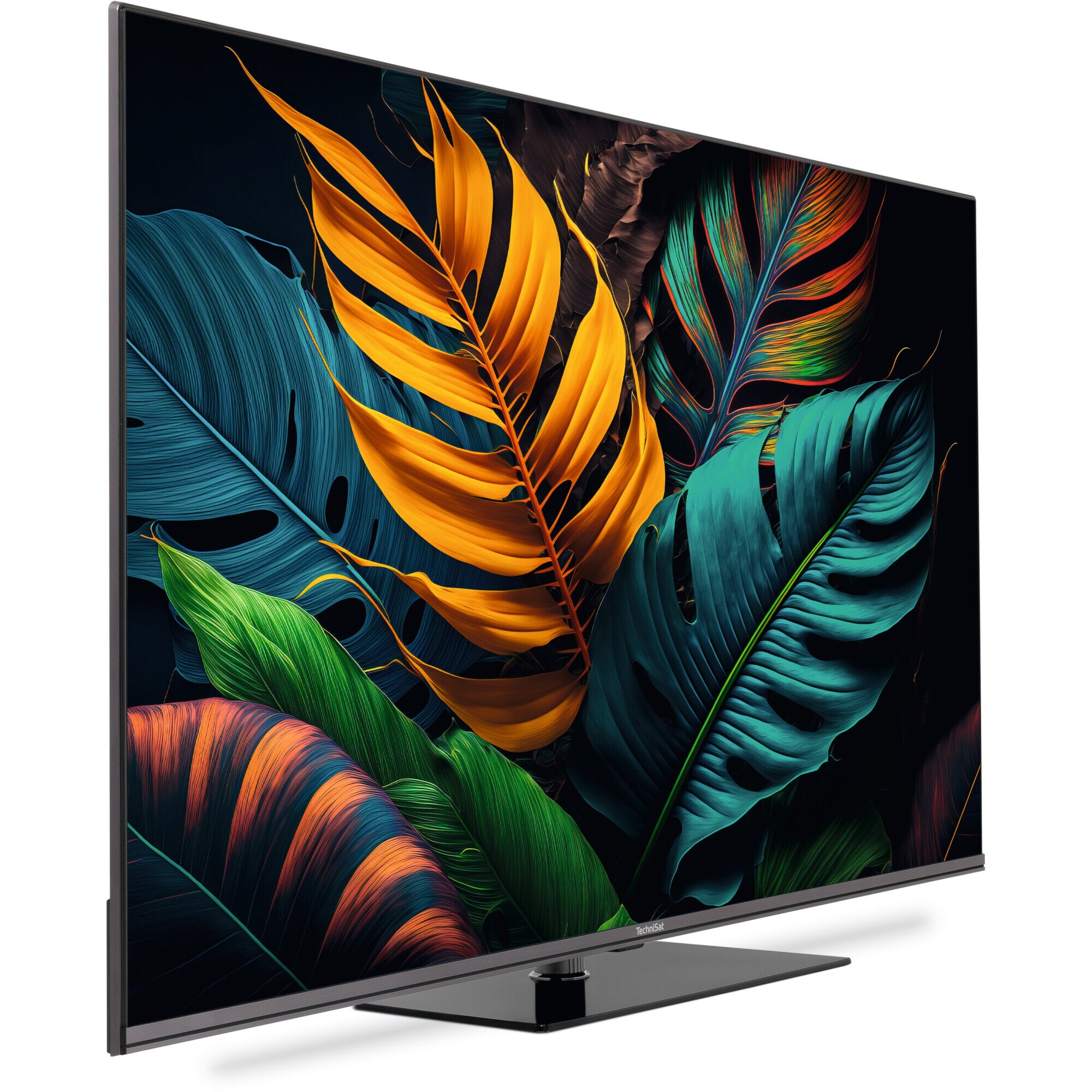 Smart TV TechniSat UHD55A, 55 inch, Wi-Fi, TimeShift, negru