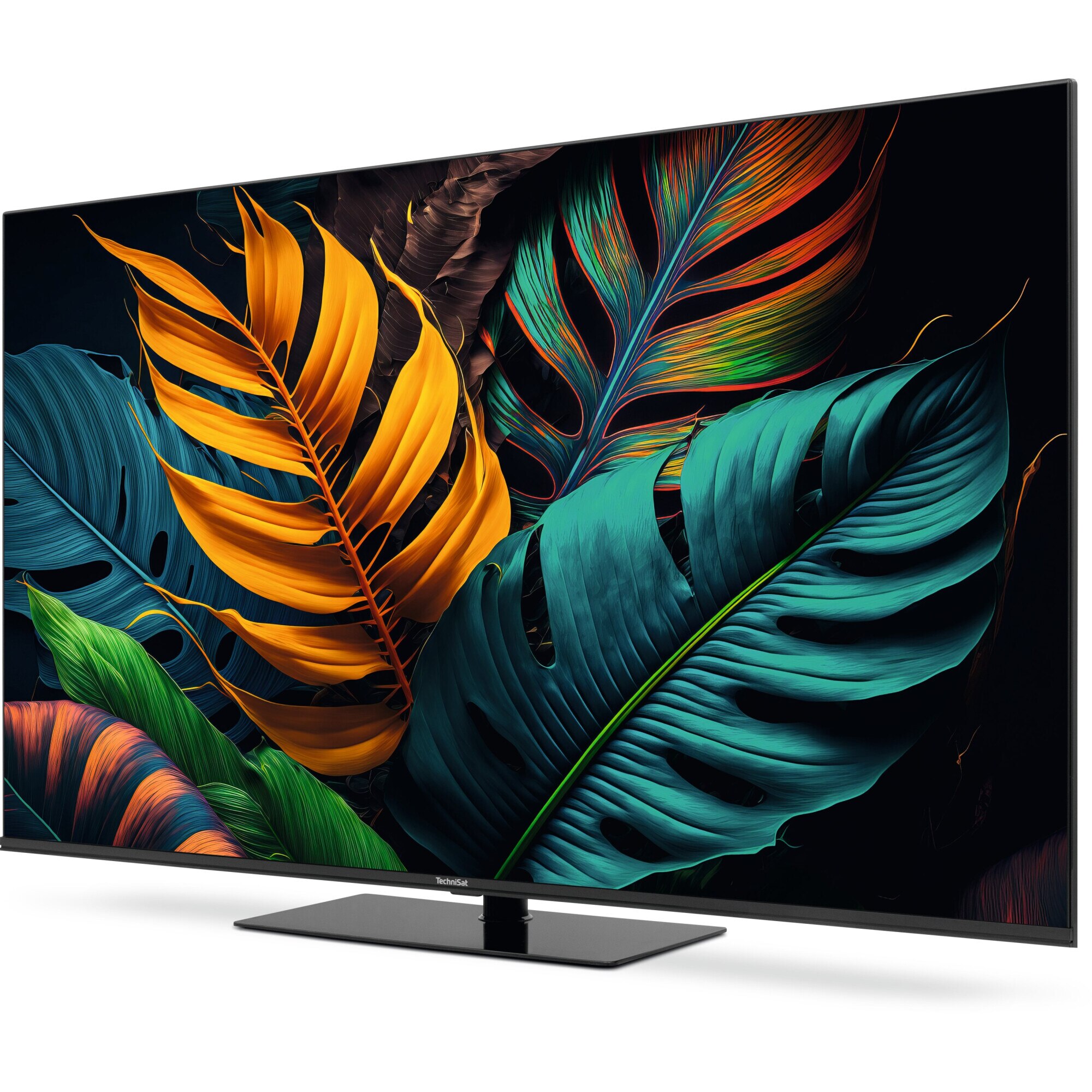 Smart TV TechniSat UHD55A, 55 inch, Wi-Fi, TimeShift, negru