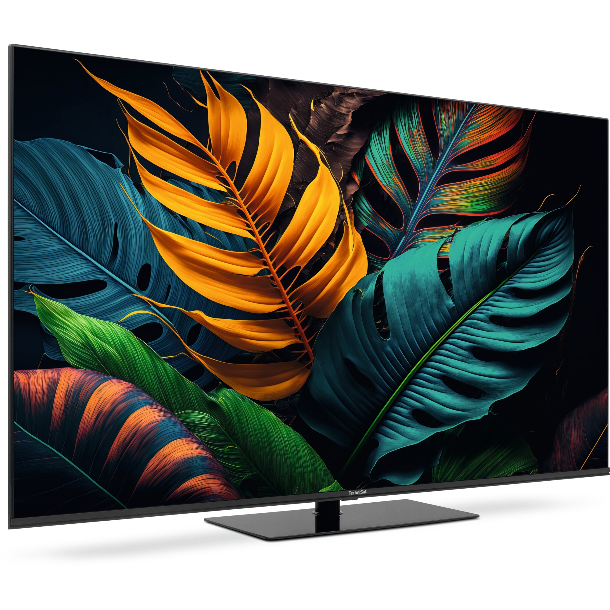 Smart TV TechniSat UHD55A, 55 inch, Wi-Fi, TimeShift, negru