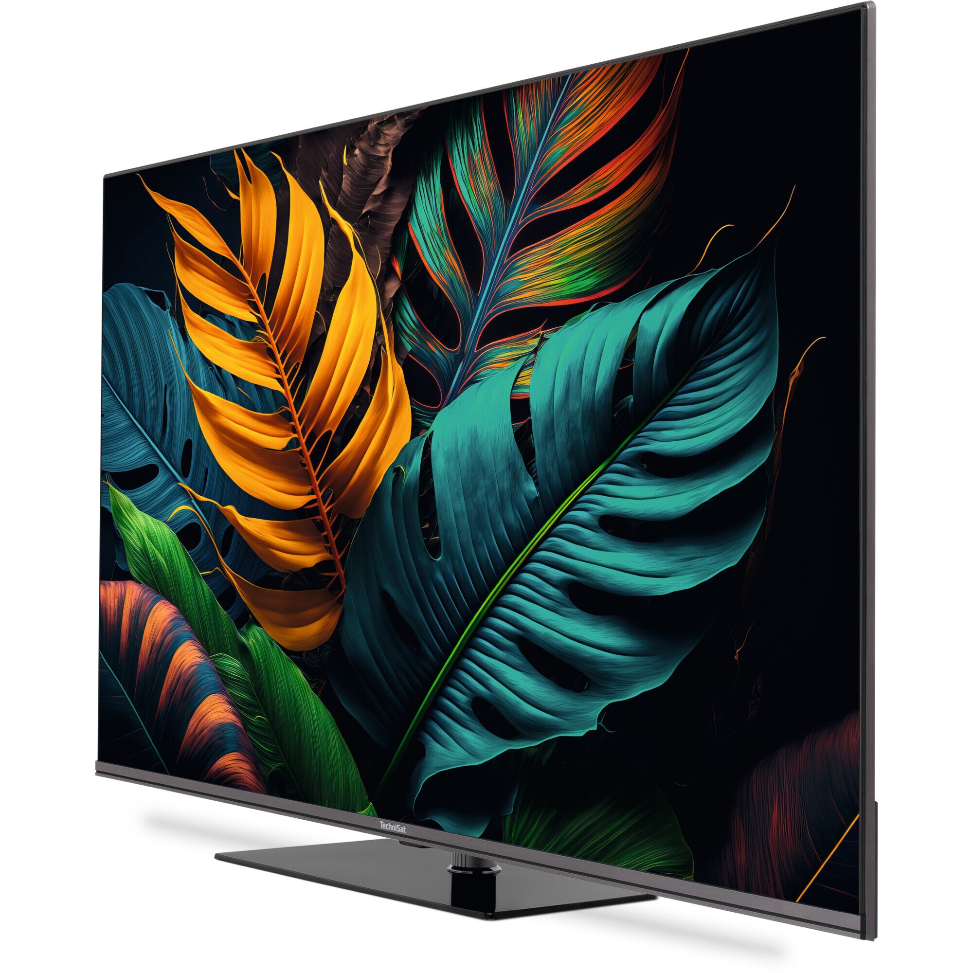 Smart TV TechniSat UHD55A, 55 inch, Wi-Fi, TimeShift, negru