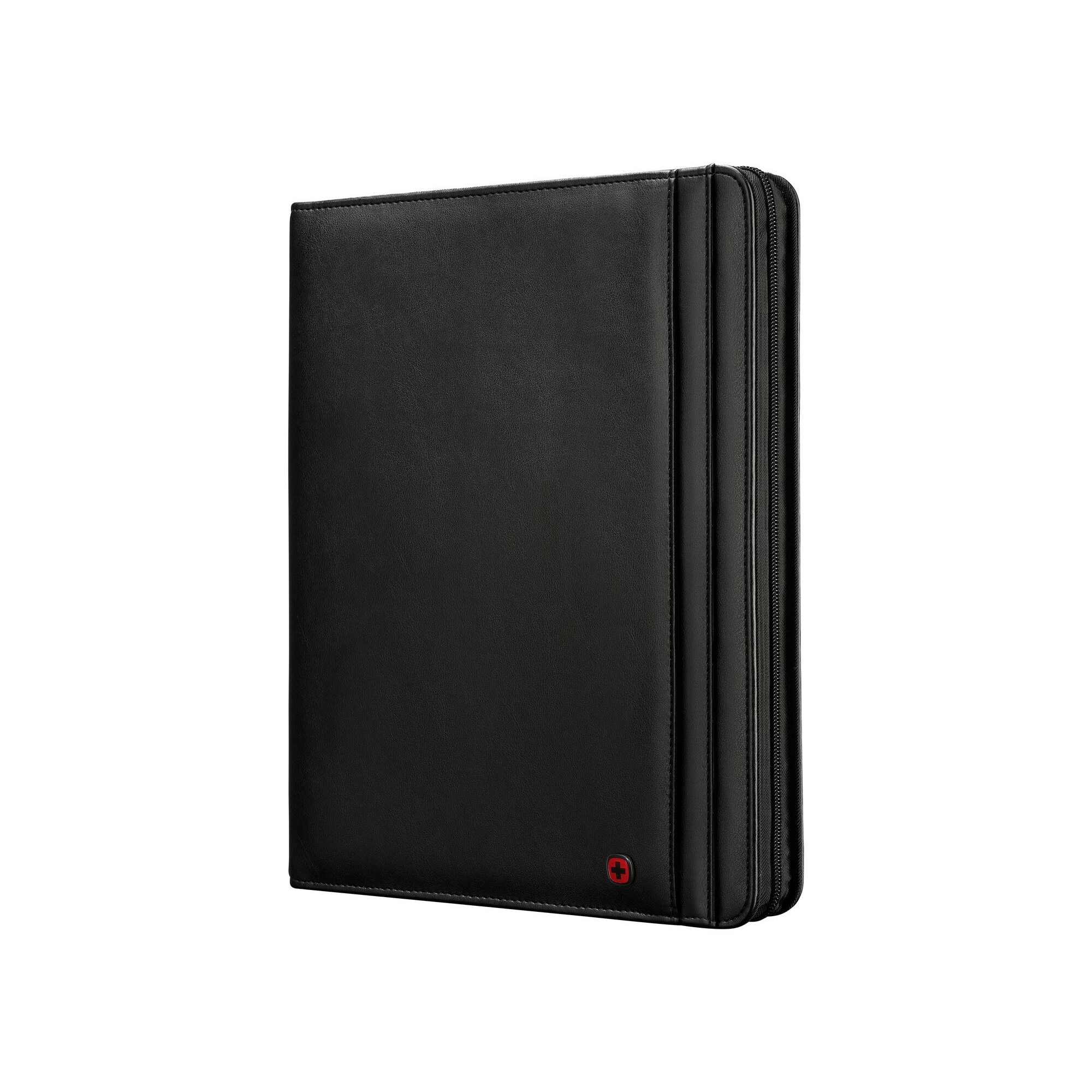 Geanta laptop, Piele, A4, Compartimentat, Negru, 15.6"