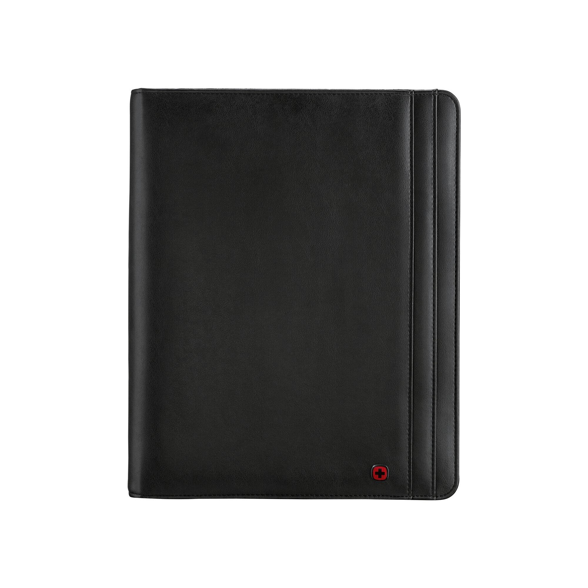 Geanta laptop, Piele, A4, Compartimentat, Negru, 15.6"