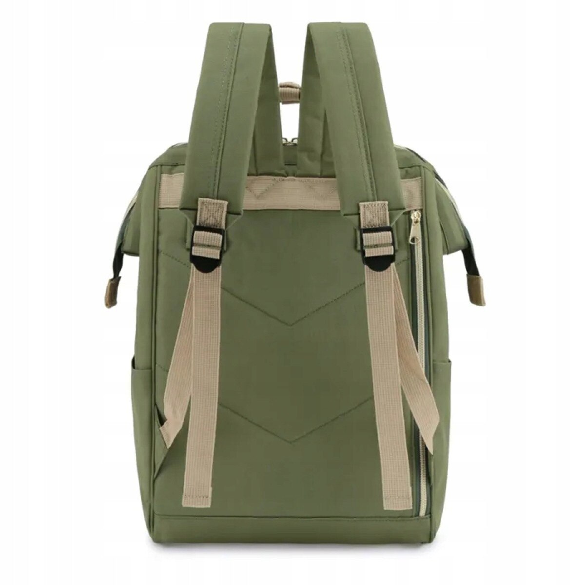 Rucsac laptop Himawari, 14 inch, verde, 40x28x17cm, set rucsac