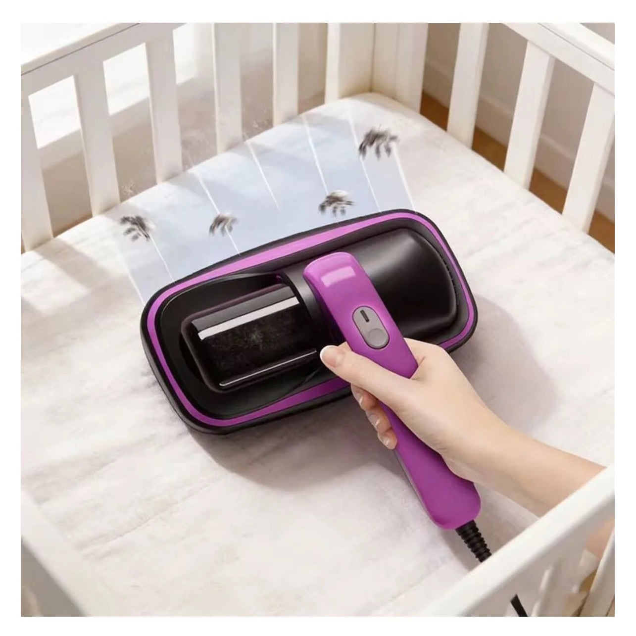 Aspirator Anti-Acarieni pentru Saltele si Canapele, Raze UV, Igienizare Profunda, Portabil