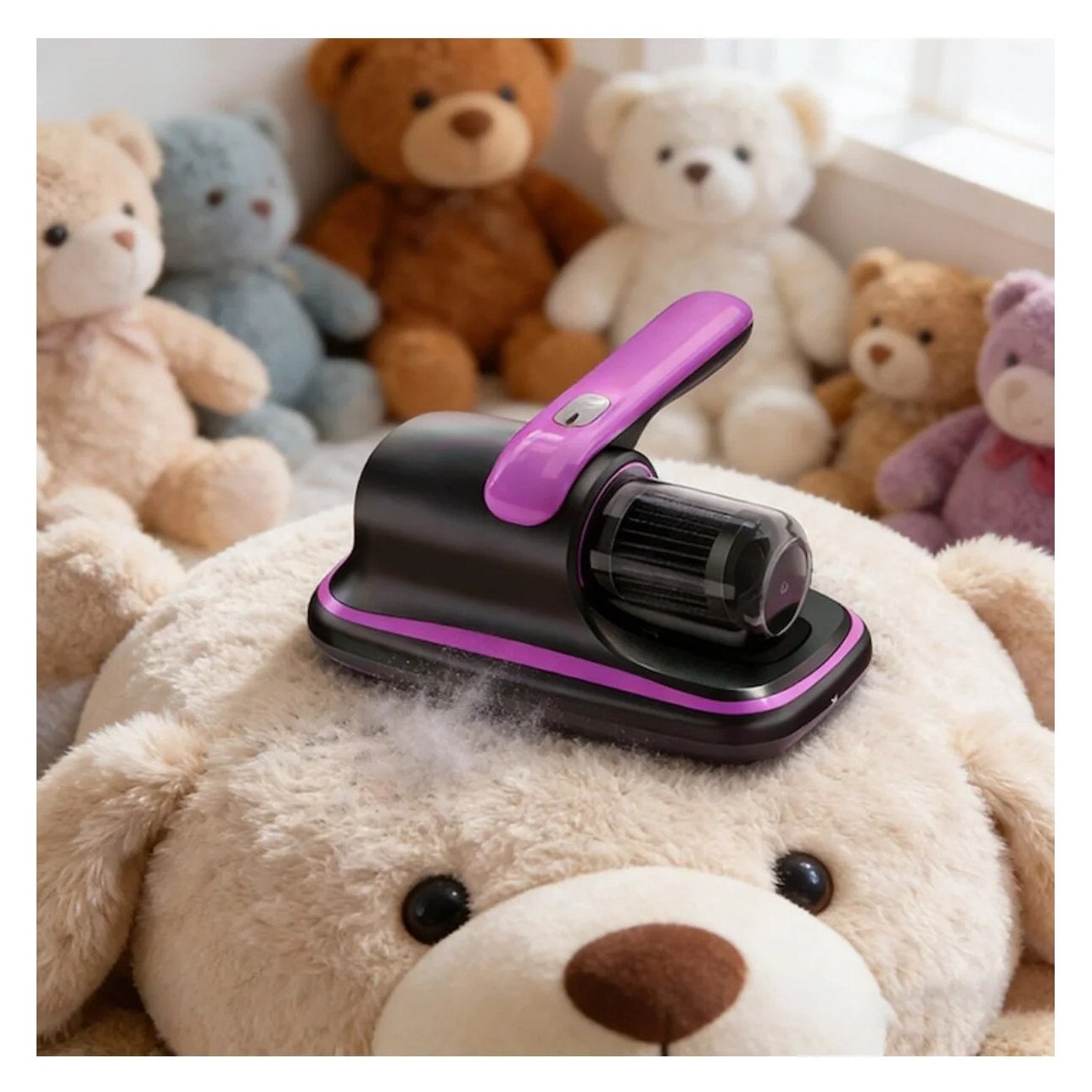 Aspirator Anti-Acarieni pentru Saltele si Canapele, Raze UV, Igienizare Profunda, Portabil