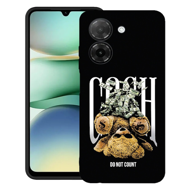 BestCase® Husa TPU Ultra Slim Compatibila cu Xiaomi Redmi A5 ( 171 MM ), Teddy Bear Money, 3128370 B 1460