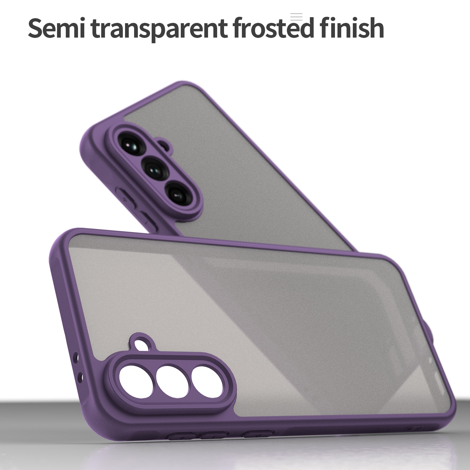 Carcasa pentru telefon, EJANBO, pentru Samsung Galaxy A56-5G, mov, TPU