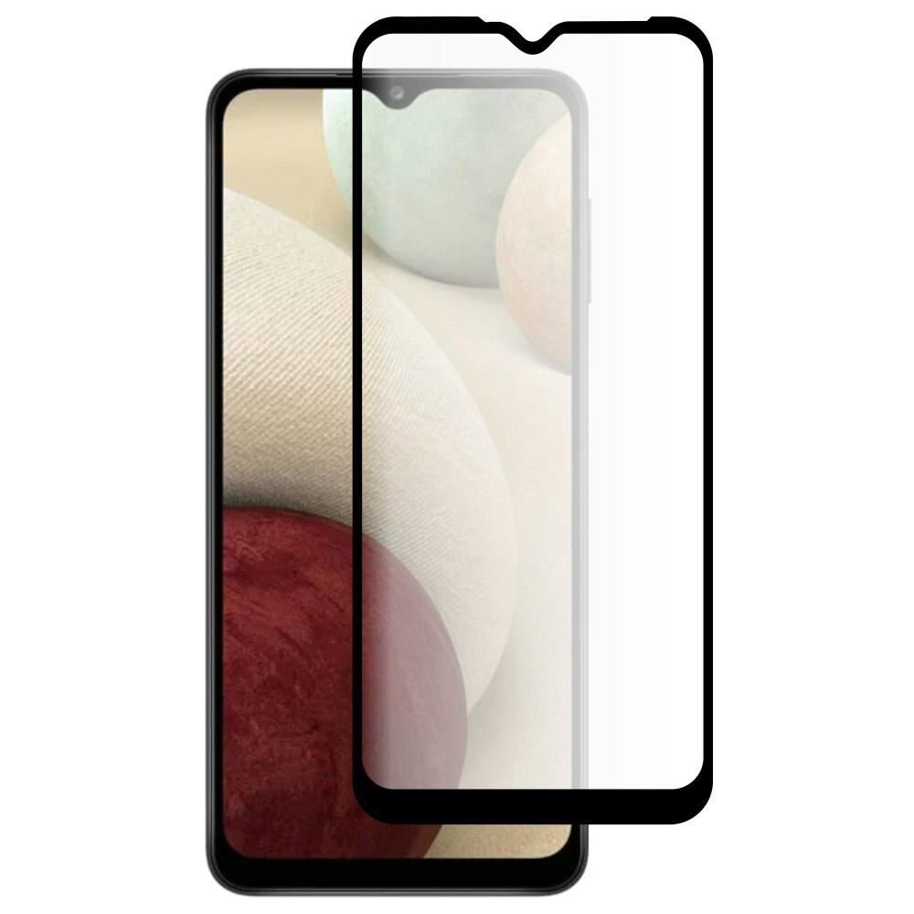 Folie Sticla BlueStar pentru Samsung Galaxy A12 / M12, 3D, Full Cover, Case Friendly, Negru
