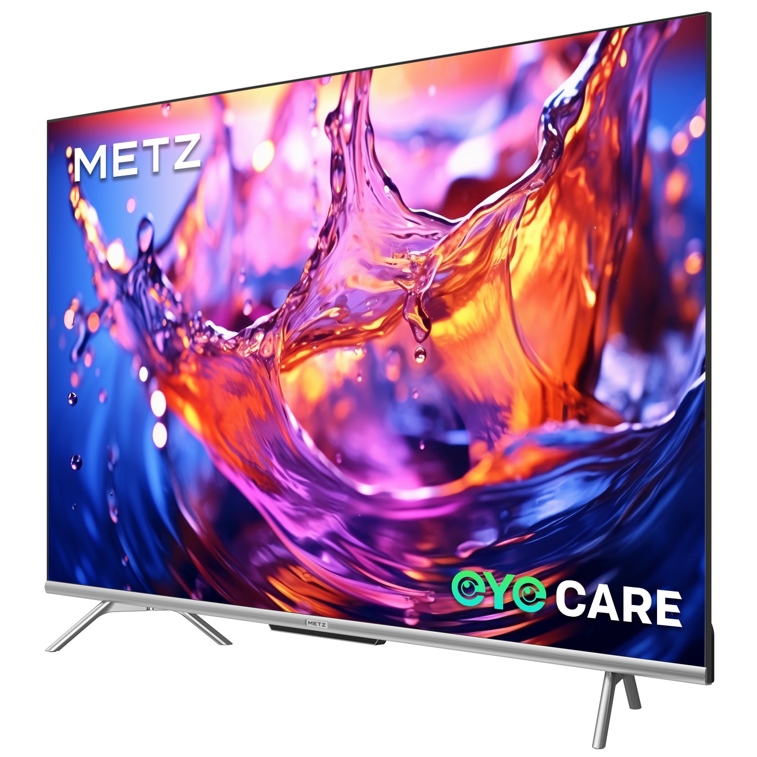 Televizor METZ LED 55MUD7000, 139 cm, Smart Google TV, 4K Ultra HD, Clasa F (Model 2024)