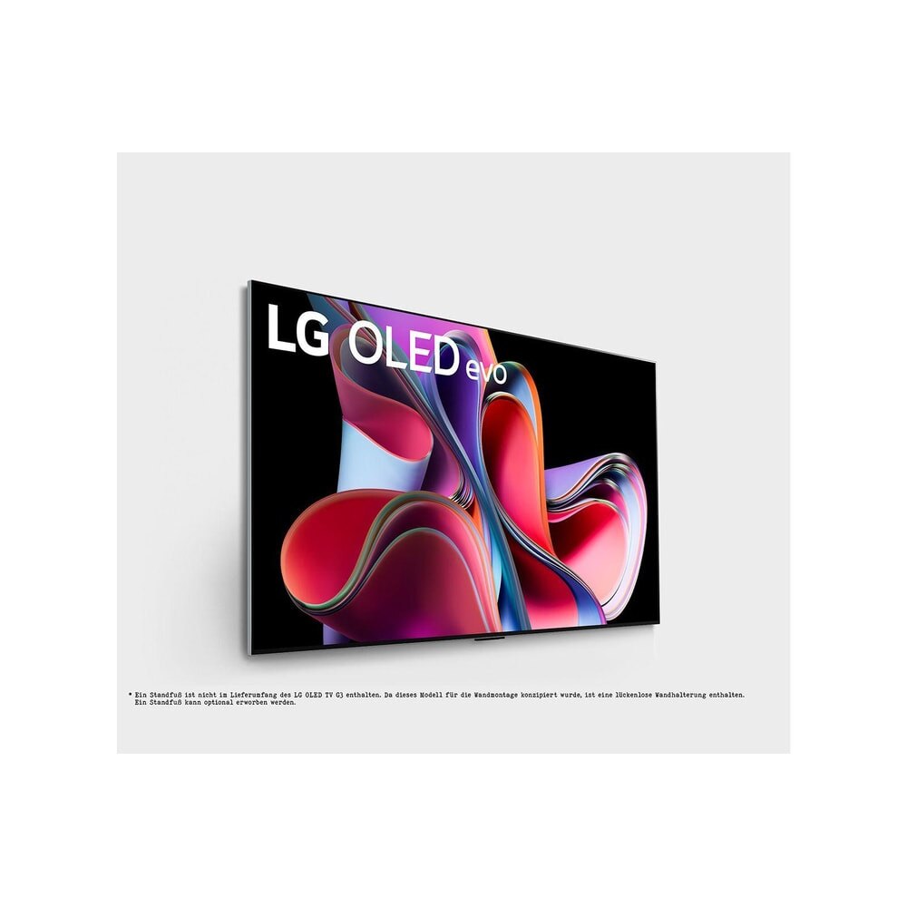 Televizor OLED LG OLED65G39LA, Smart TV 4K UHD, HDR, control vocal, functie de inregistrare, 120 Hz, 165 cm, negru