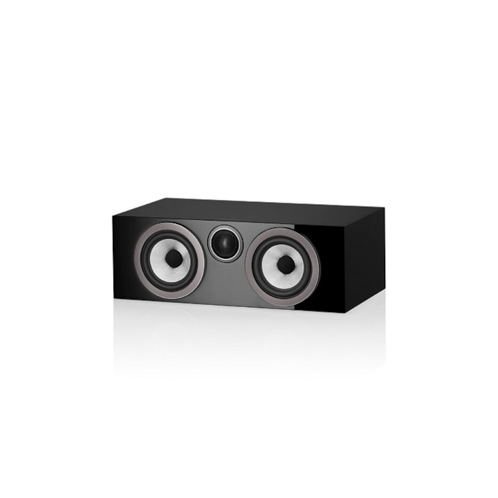 Boxa Centru, Bowers & Wilkins, HTM72 S3, 120 W, Negru Lucios
