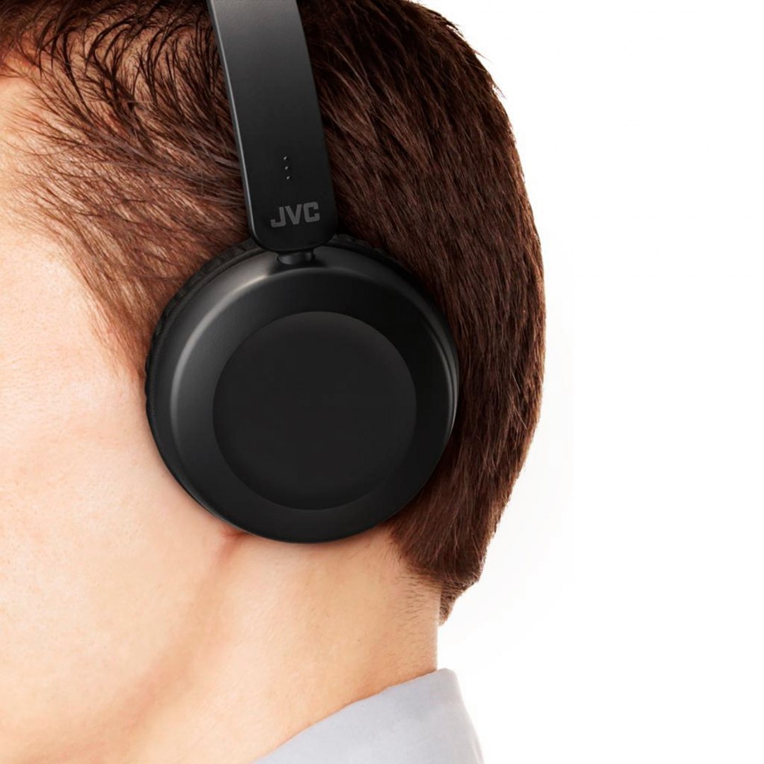 Casti on-ear cu fir, JVC, Negru
