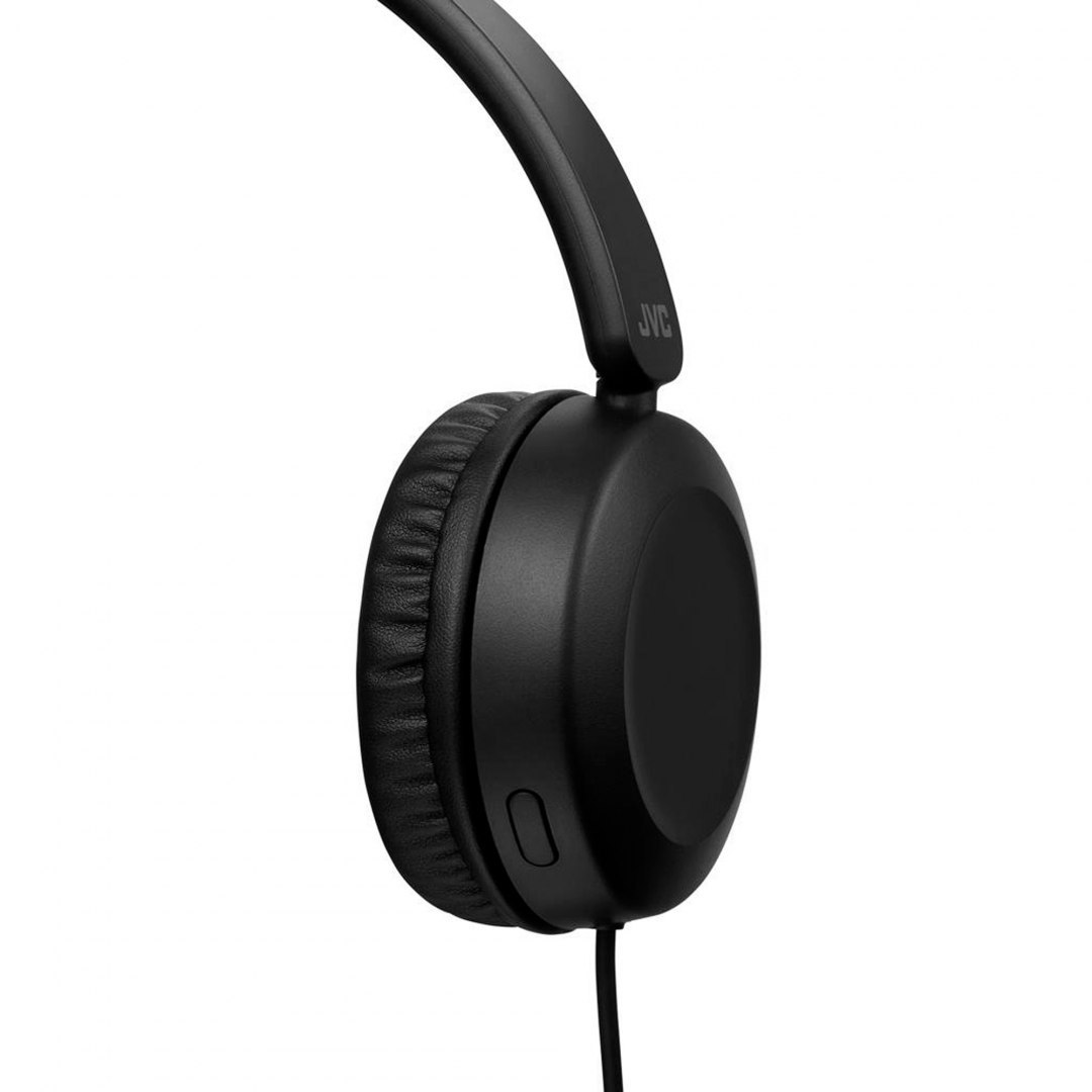 Casti on-ear cu fir, JVC, Negru