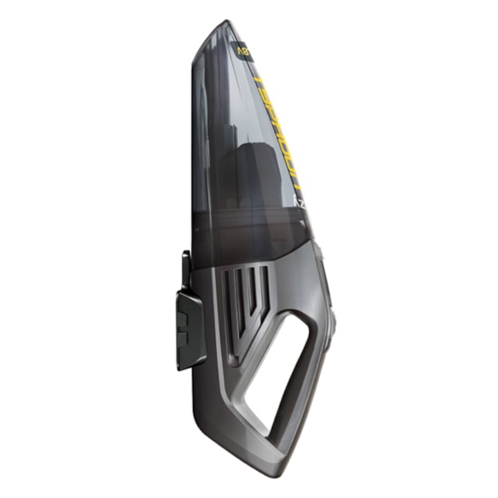 Aspirator de mana Typhoon, Izzy, 14.8 V, capacitate praf 500 ml, capacitate lichide 50 ml, autonomie 25 de minute, gri