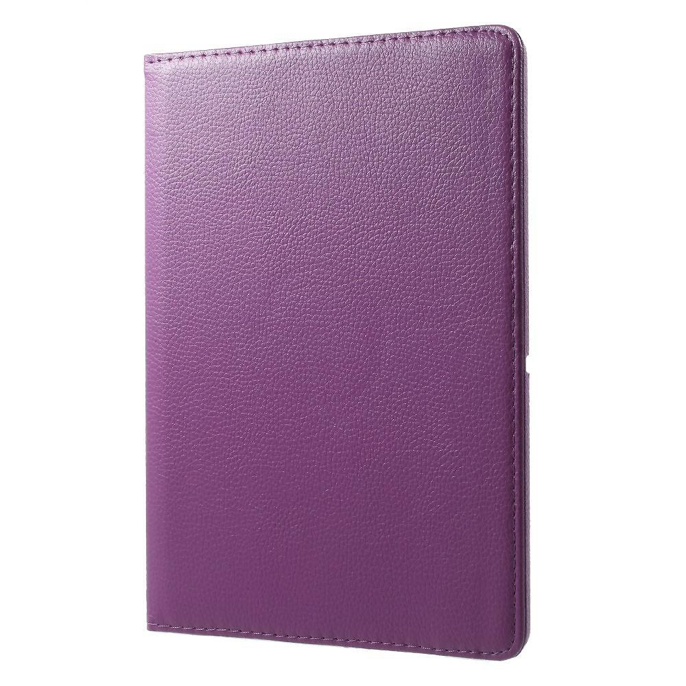 Husa Rotativa Tableta pentru Apple iPad Air 2, Stand Portret si Landscape, Inchidere Sigura, Prindere Elastica, Smart Design, Universala 10, Mov