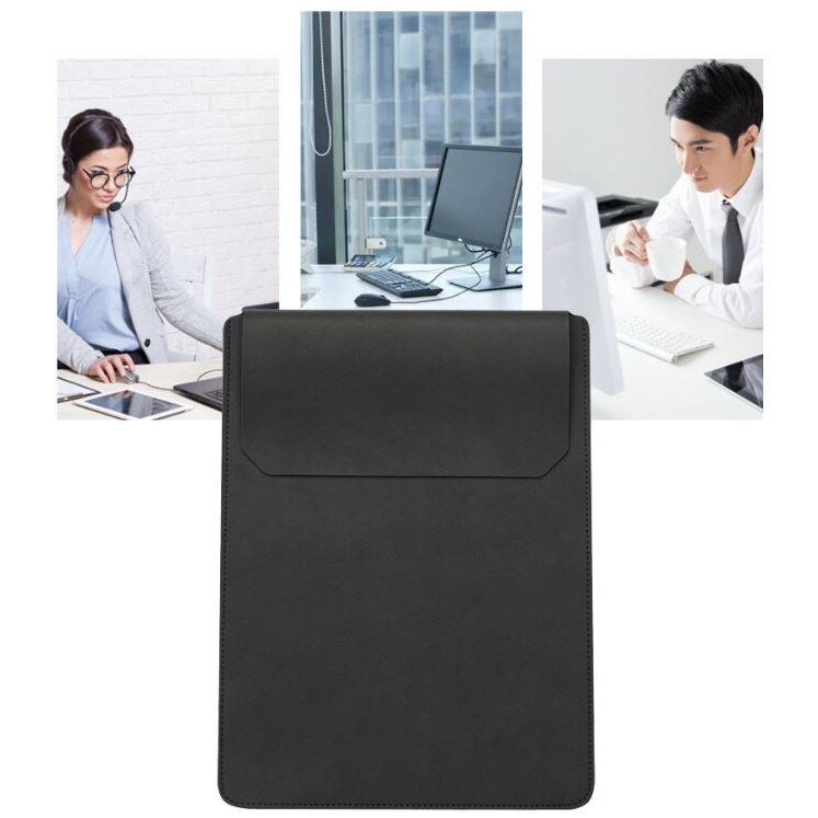 Geantă laptop BFYCHYC, 15.6 inch, rezistentă la apă, profil subțire, culoare neagră