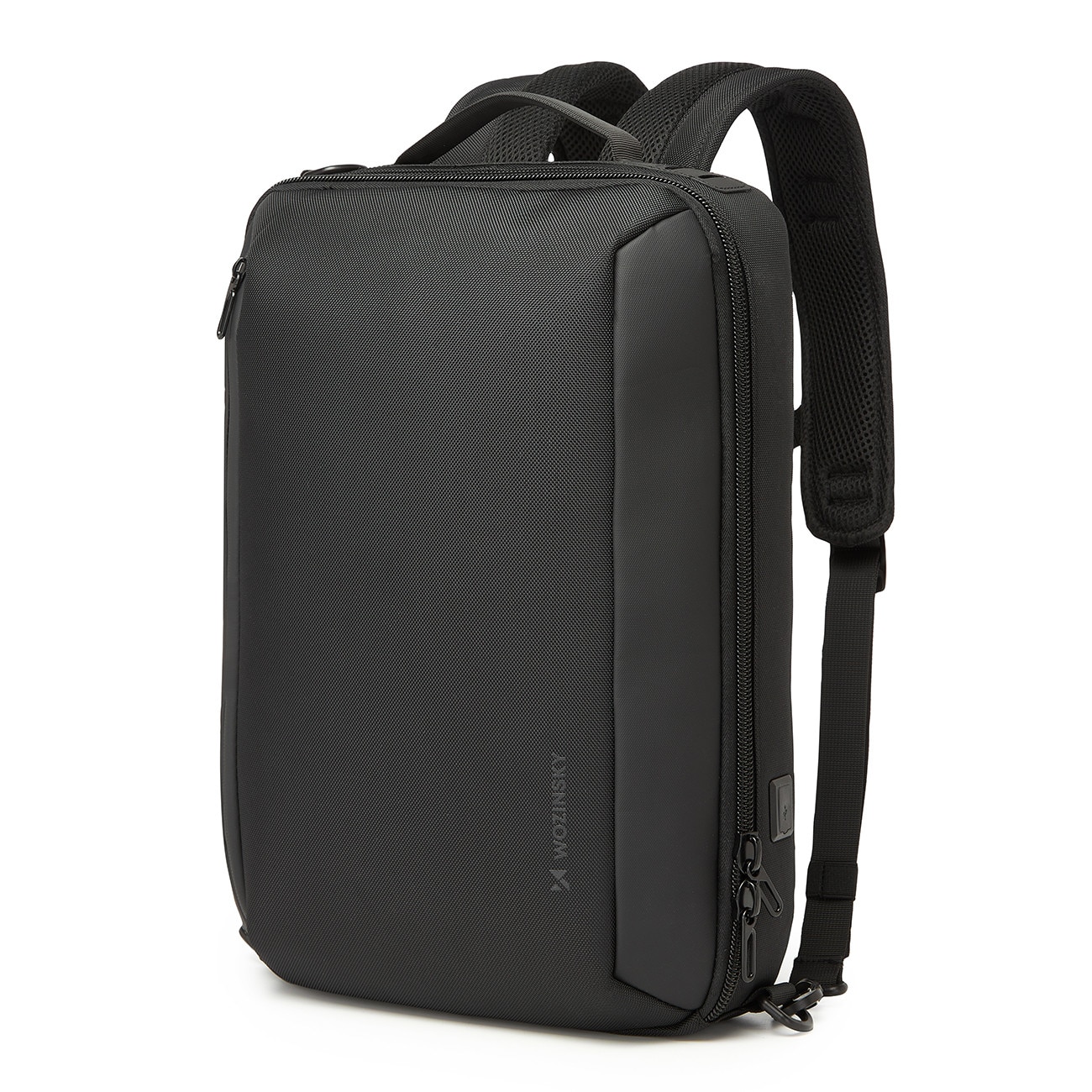 Rucsac pentru laptop Wozinsky Premium, 15.6'', waterproof, 42x8x28cm, negru