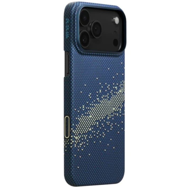 Husa de protectie Pitaka pentru iPhone 17 Pro, MagEz 7 Ultra-Slim StarPeak Milky Way Galaxy