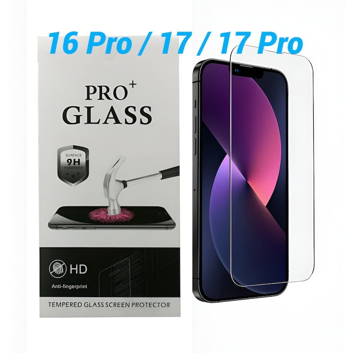 Folie Protectie Premium 0, 2 mm pentru Iphone 16 Pro / 17 / 17 Pro