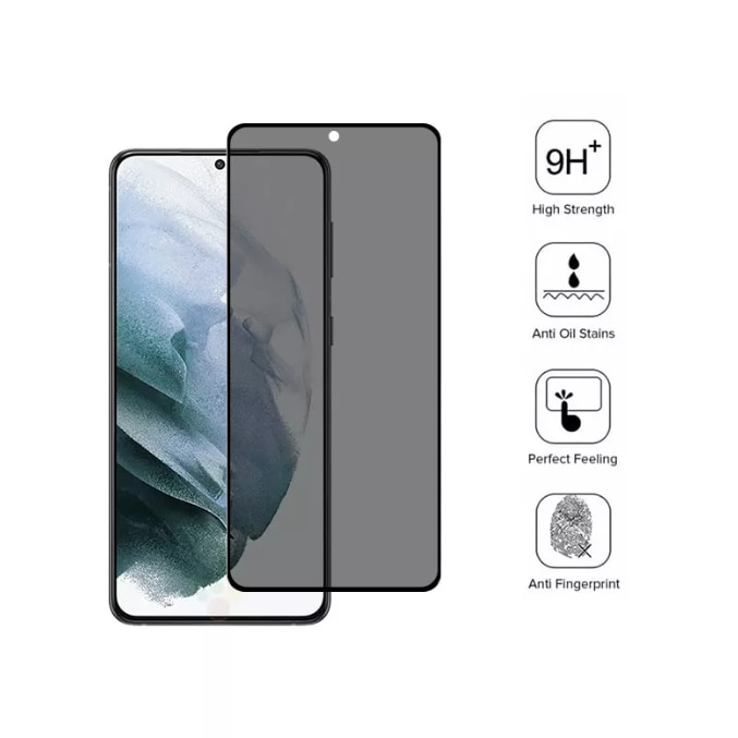 Folie Privacy Compatibila cu Xiaomi Redmi Note 12 Pro, Full Cover, 6D, Calitate Premium